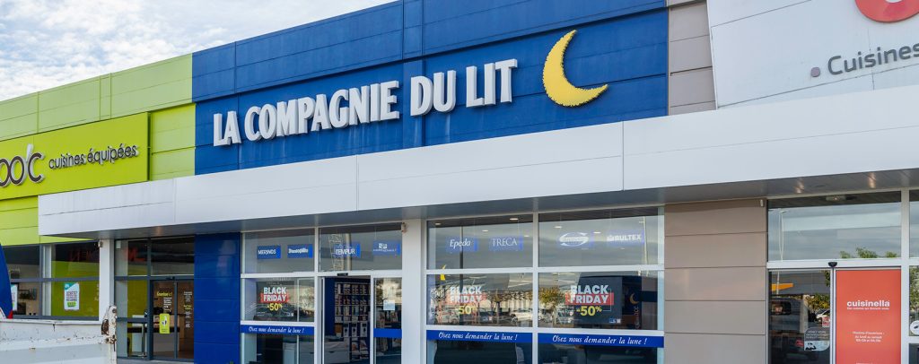 Centre Commercial le Méridien à Ibos - La Compagnie du Lit