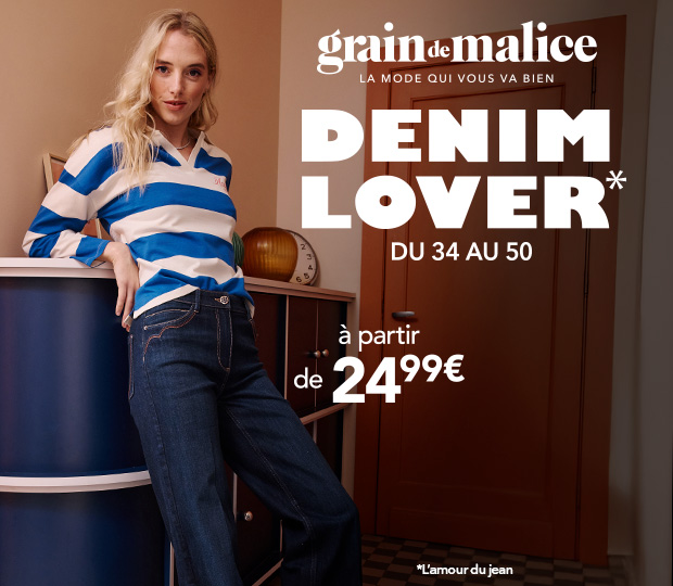 Denim Lover : la mode pour toutes chez Grain de Malice